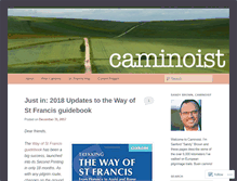 Tablet Screenshot of caminoist.org